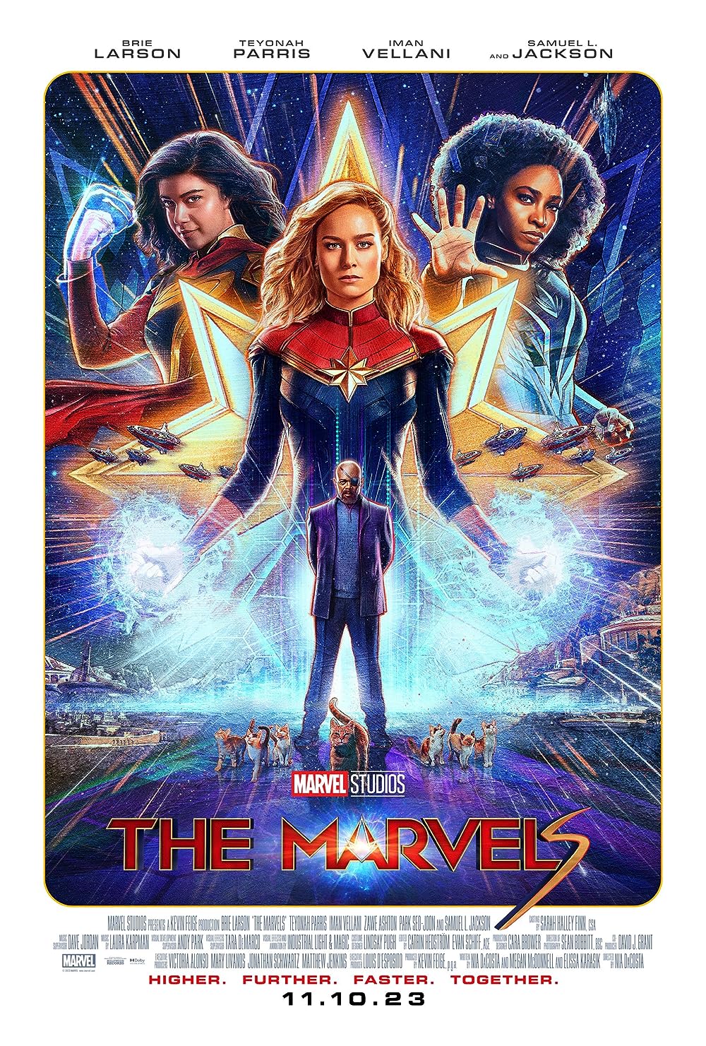 Download The Marvels (2023) Dual Audio [Hindi(Clean)-English] Movie WEBRiP || 480p [400MB] || 720p [850MB] || 1080p [3GB]