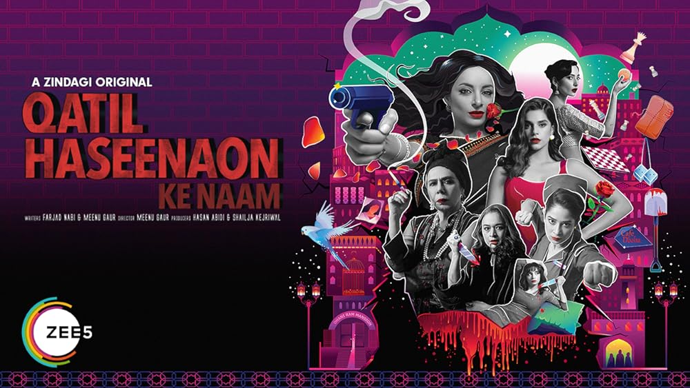 Download Qatil Haseenaon Ke Naam 2021 (Season 1) Hindi {Zee5 Series} WeB-DL || 480p [150MB]  || 720p [400MB] || 1080p [600MB]
