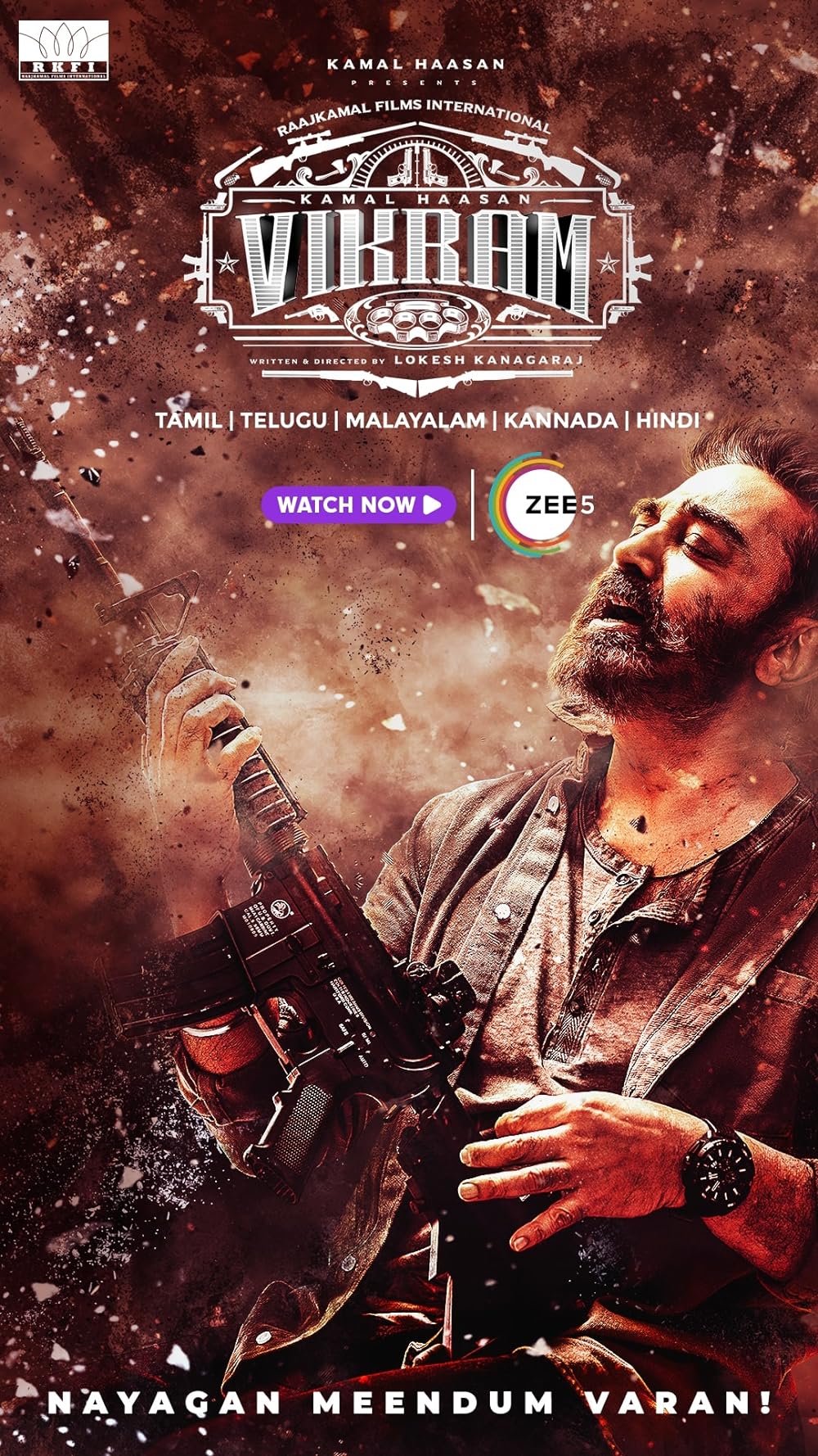 Download Vikram (2022) Hindi Movie WEB – DL || 480p [500MB] || 720p [1GB] || 1080p [4.7GB]