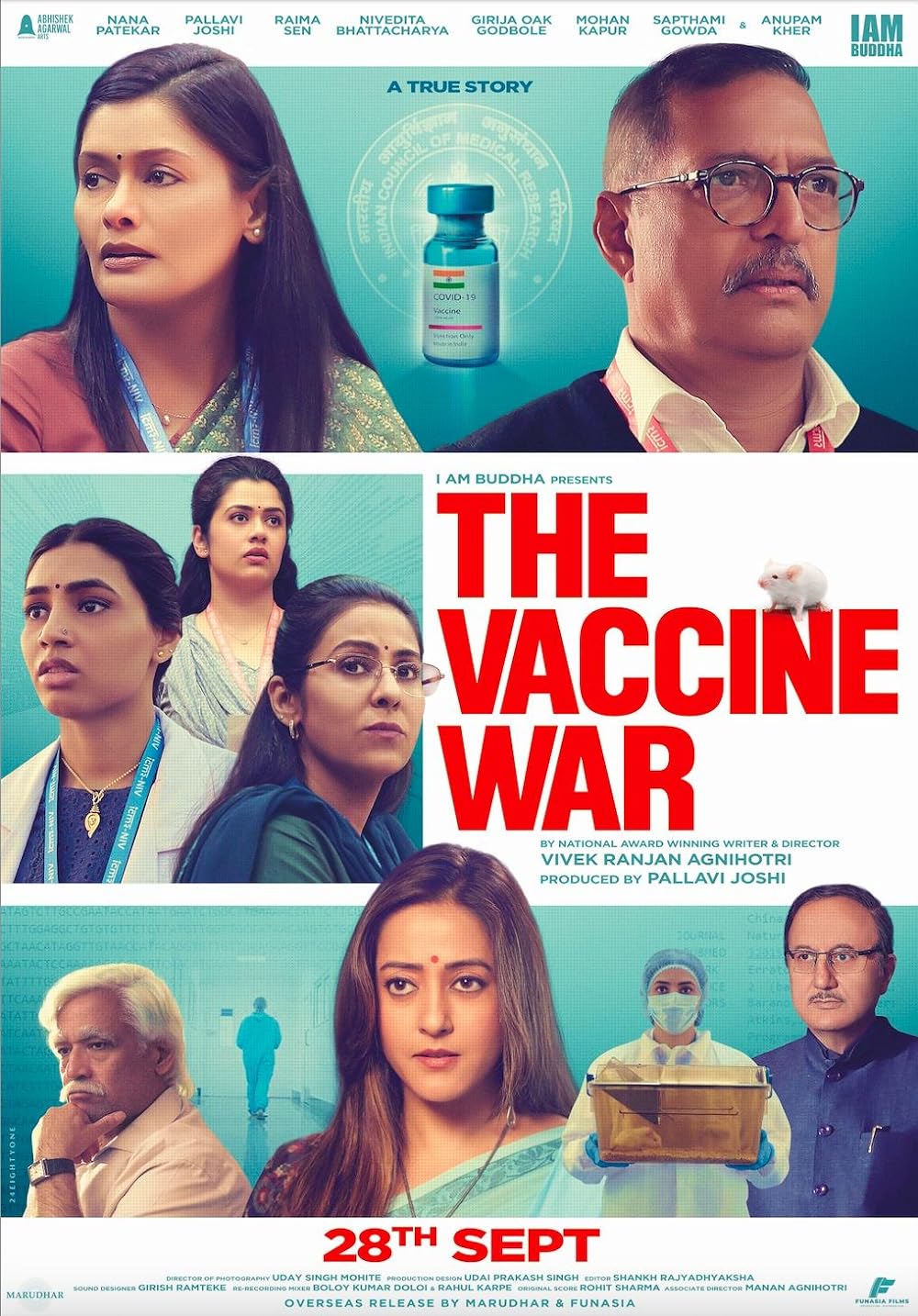 Download The Vaccine War (2023) Hindi Movie HQ S-Print || 480p [500MB] || 720p [1.2GB] || 1080p [2.7GB]