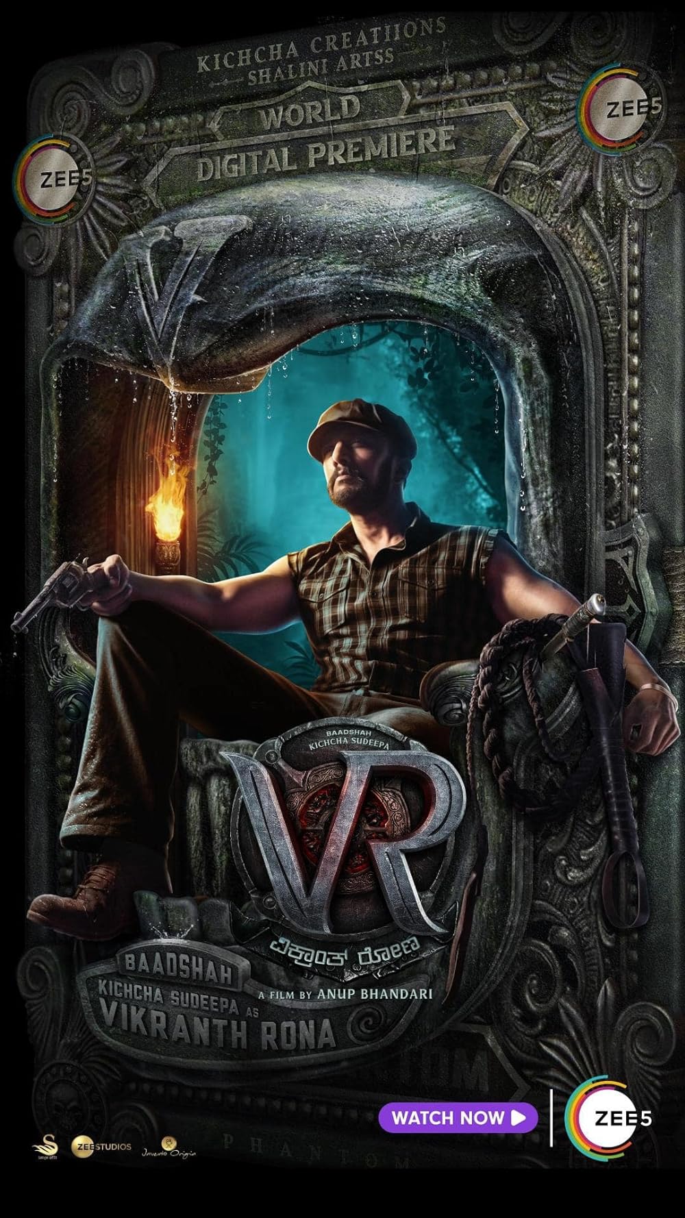 Download Vikrant Rona (2022) {Hindi(Cam Audio)-Kannada} Movie Web-DL || 480p [450MB] || 720p [1.4GB] || 1080p [4.1GB]