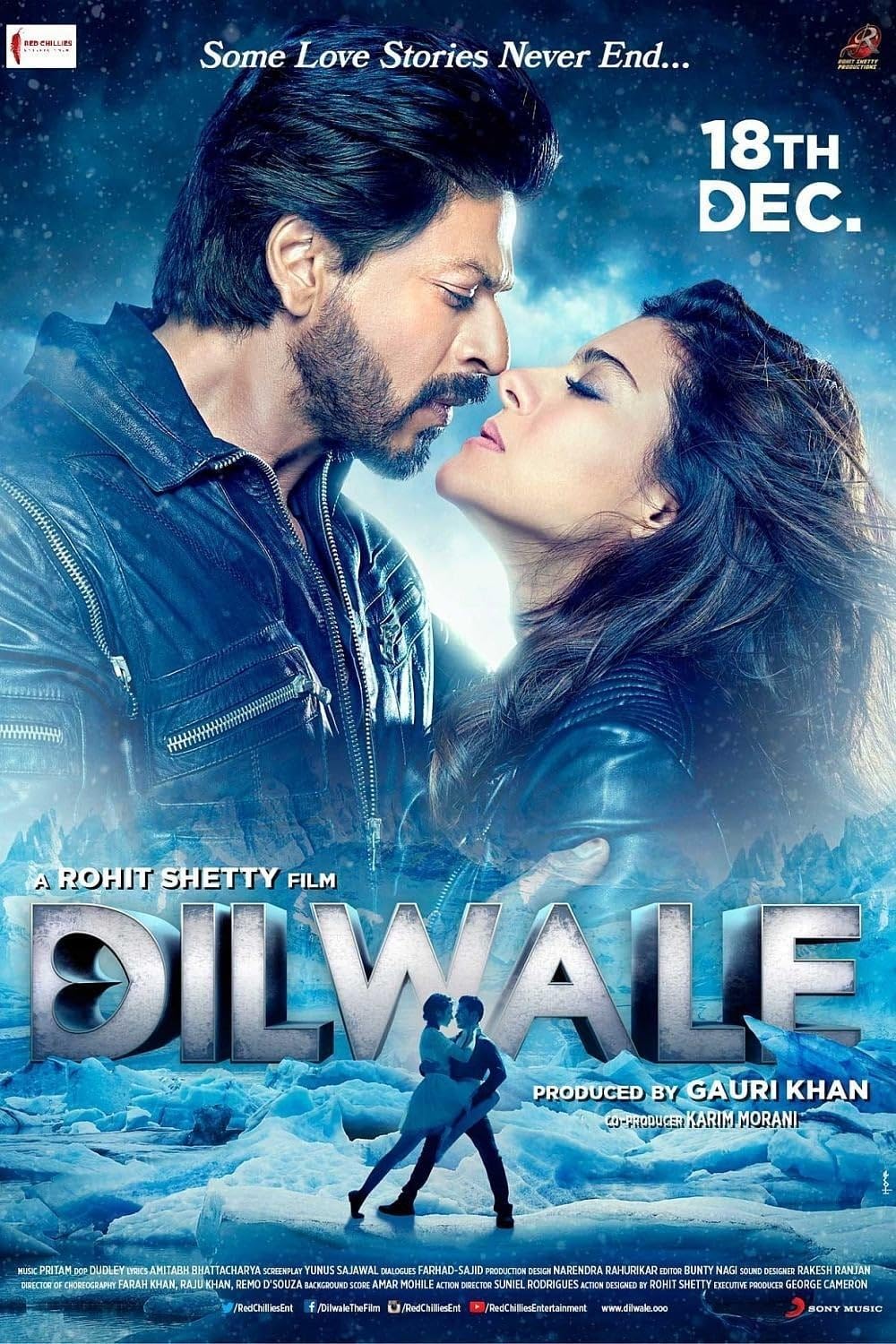 Download Dilwale (2015) Hindi Movie Bluray || 720p [1.2GB] || 1080p [2.3GB]