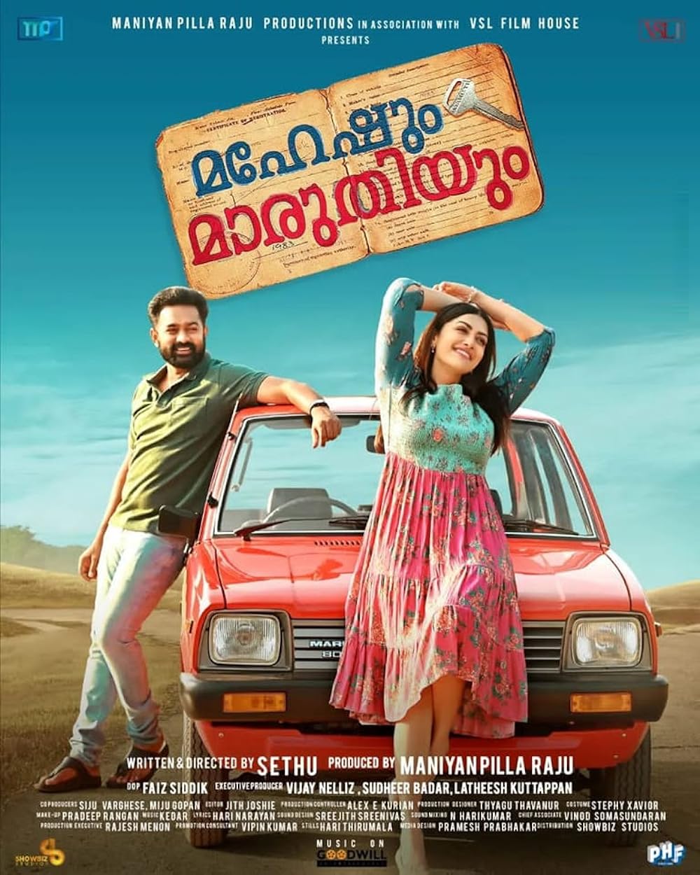 Download Maheshum Marutiyum (2023) Hindi Malayalam WEB-DL 1080p [3.5GB]