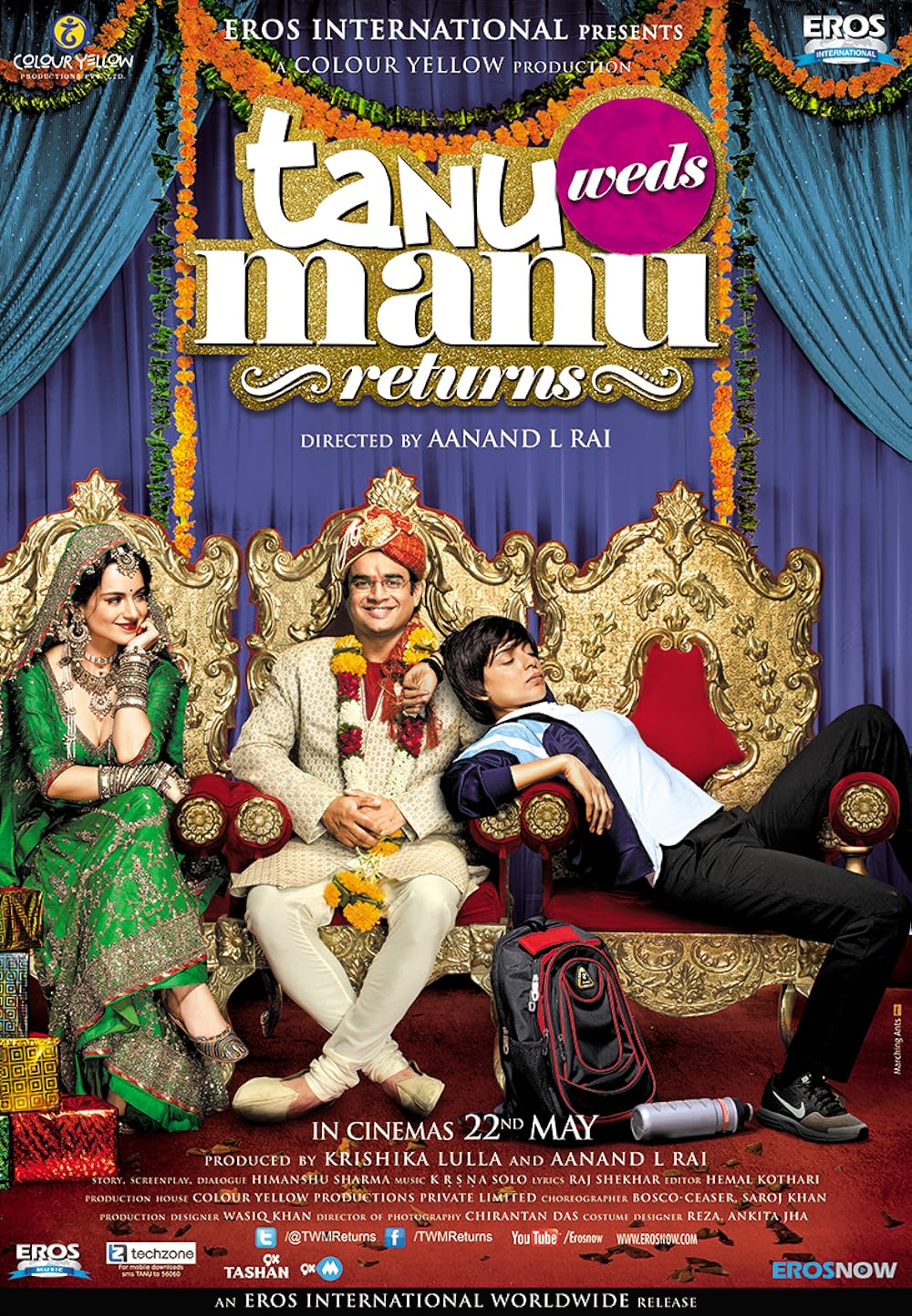 Download Tanu Weds Manu Returns (2015) Hindi Movie Bluray || 720p [1.15GB] || 1080p [2.1GB]