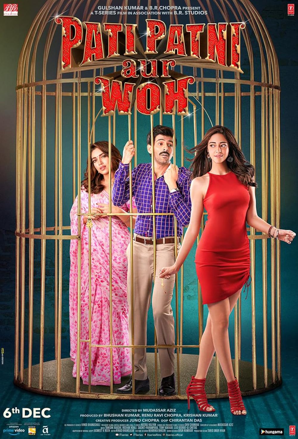 Download Pati Patni Aur Woh (2019) Hindi Movie WEB-DL 480p [400MB] || 720p [1GB] || 1080p [2GB]