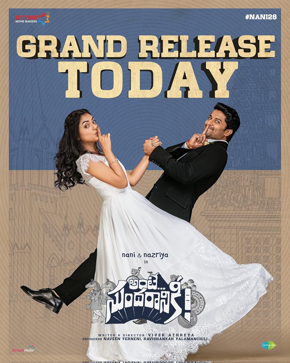 Download Ante Sundharaniki (2022) [Dubbed] {Hindi} Movie Web – DL || 480p [500MB] || 720p [1.3GB] || 1080p [3.11GB]