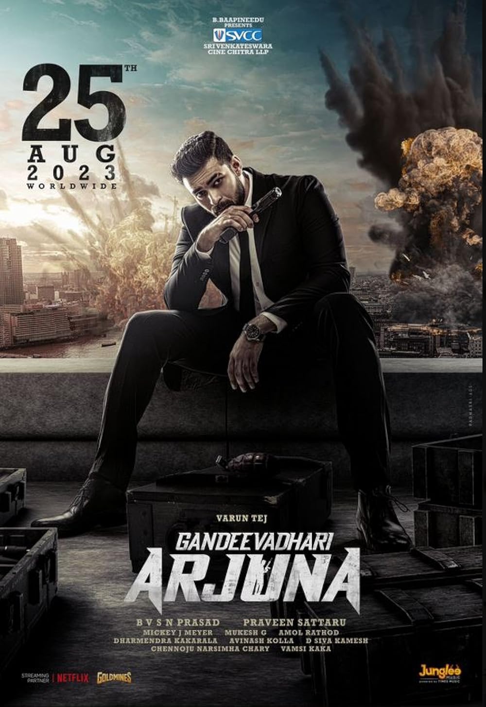 Download Gandeevadhari Arjuna (2023) Hindi-Multi Audio Movie WEBRiP || 480p [400MB] || 720p [1GB] || 1080p [2.2GB]