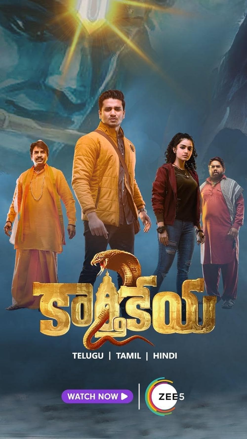 Download Karthikeya 2 (2022) {Hindi-Telugu} Movie WEB-DL || 480p [500MB] || 720p [1.3GB] || 1080p [2.81GB]