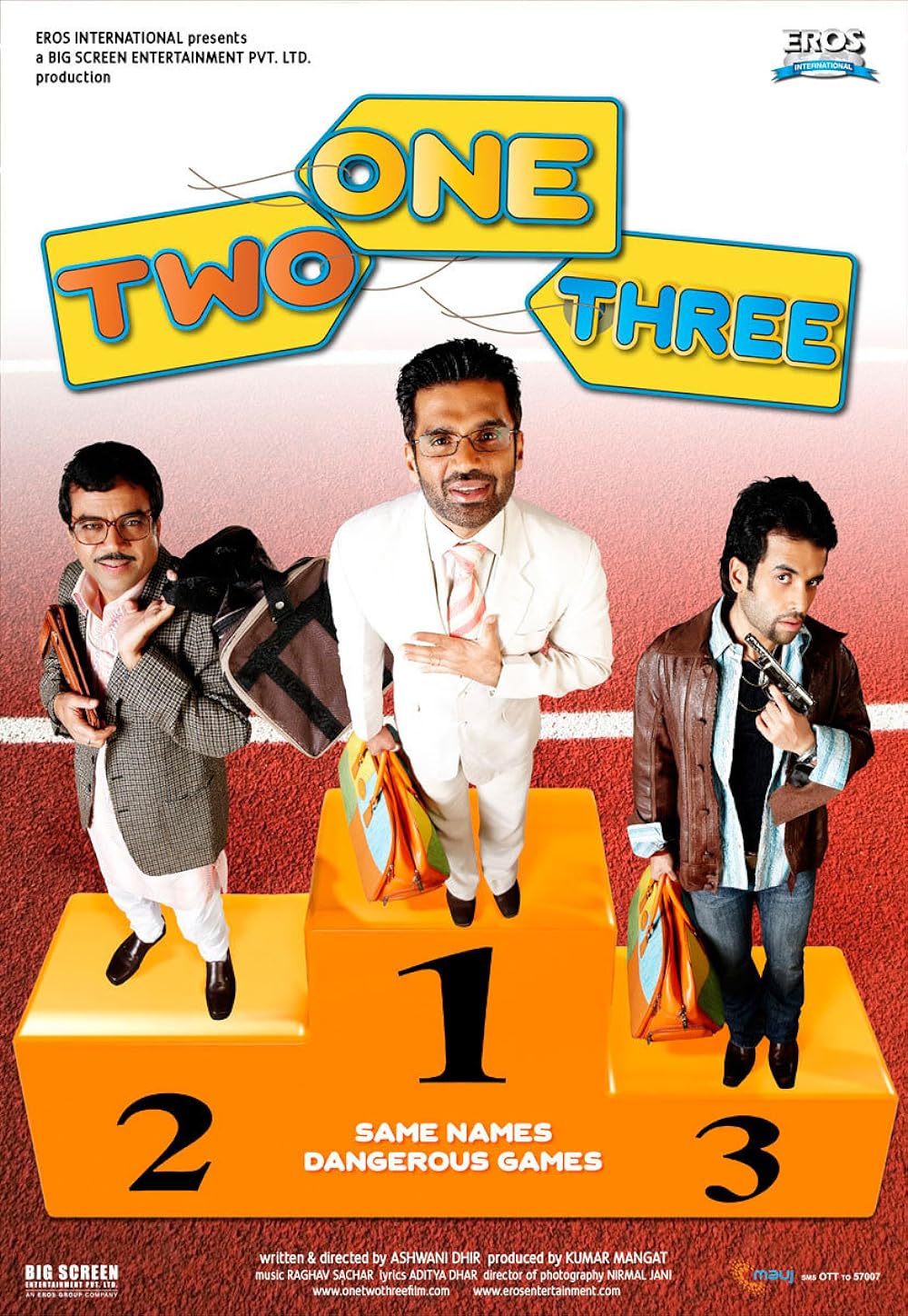 Download One Two Three (2008) Hindi Movie Bluray || 720p [1GB]