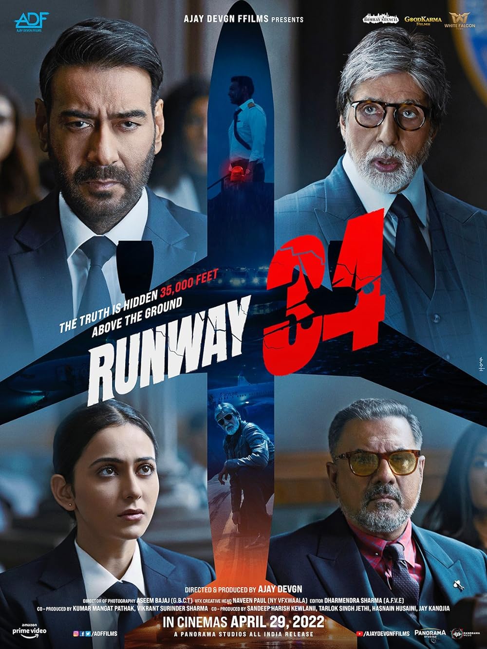 Download Runway 34 (2022) Hindi Movie Web – DL || 480p [450MB] || 720p [1GB] || 1080p [3GB]