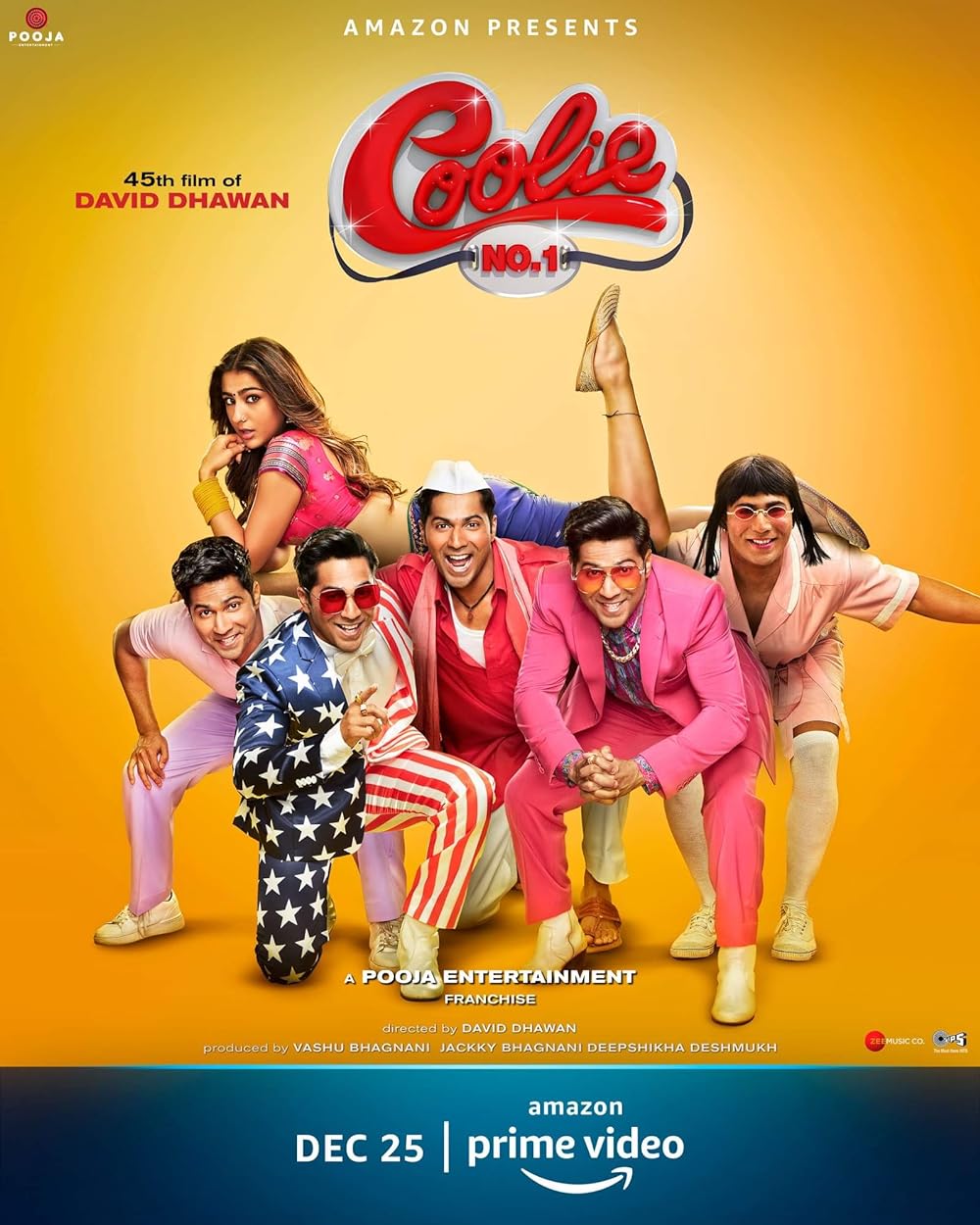 Download Coolie No. 1 (2020) Hindi Movie WEB – DL || 480p [400MB] || 720p HEVC [780MB] || 720p [1GB] || 1080p [2GB]