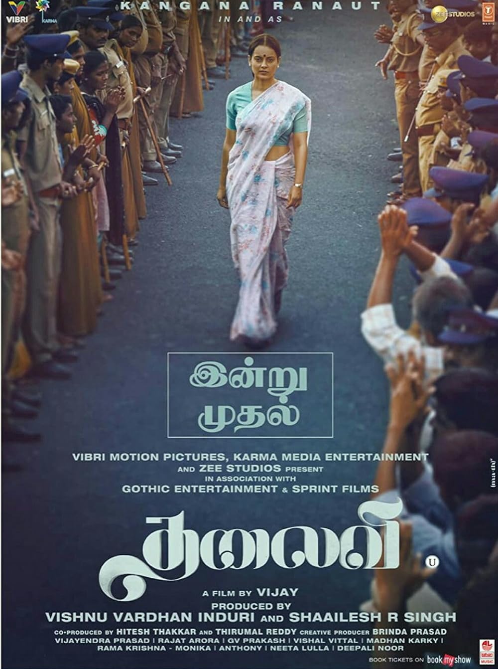 Download Thalaivi (2021) Hindi Netflix Movie WEB – DL || 480p [440MB]  || 720p [800MB] || 1080p [2.6GB]