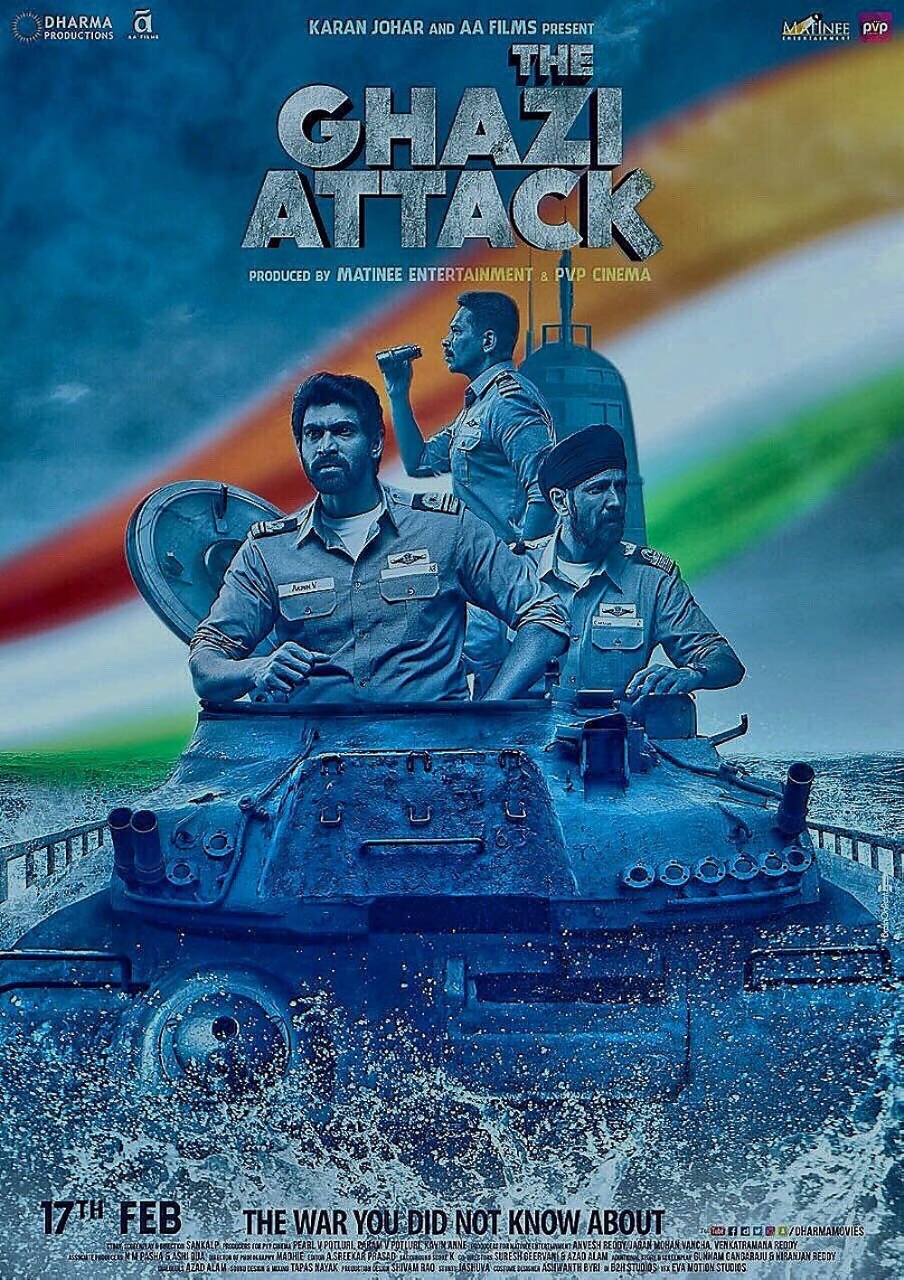 Download The Ghazi Attack (2017) Hindi Movie Bluray|| 480p [500MB] || 720p [1.1GB] || 1080p [2.2GB]