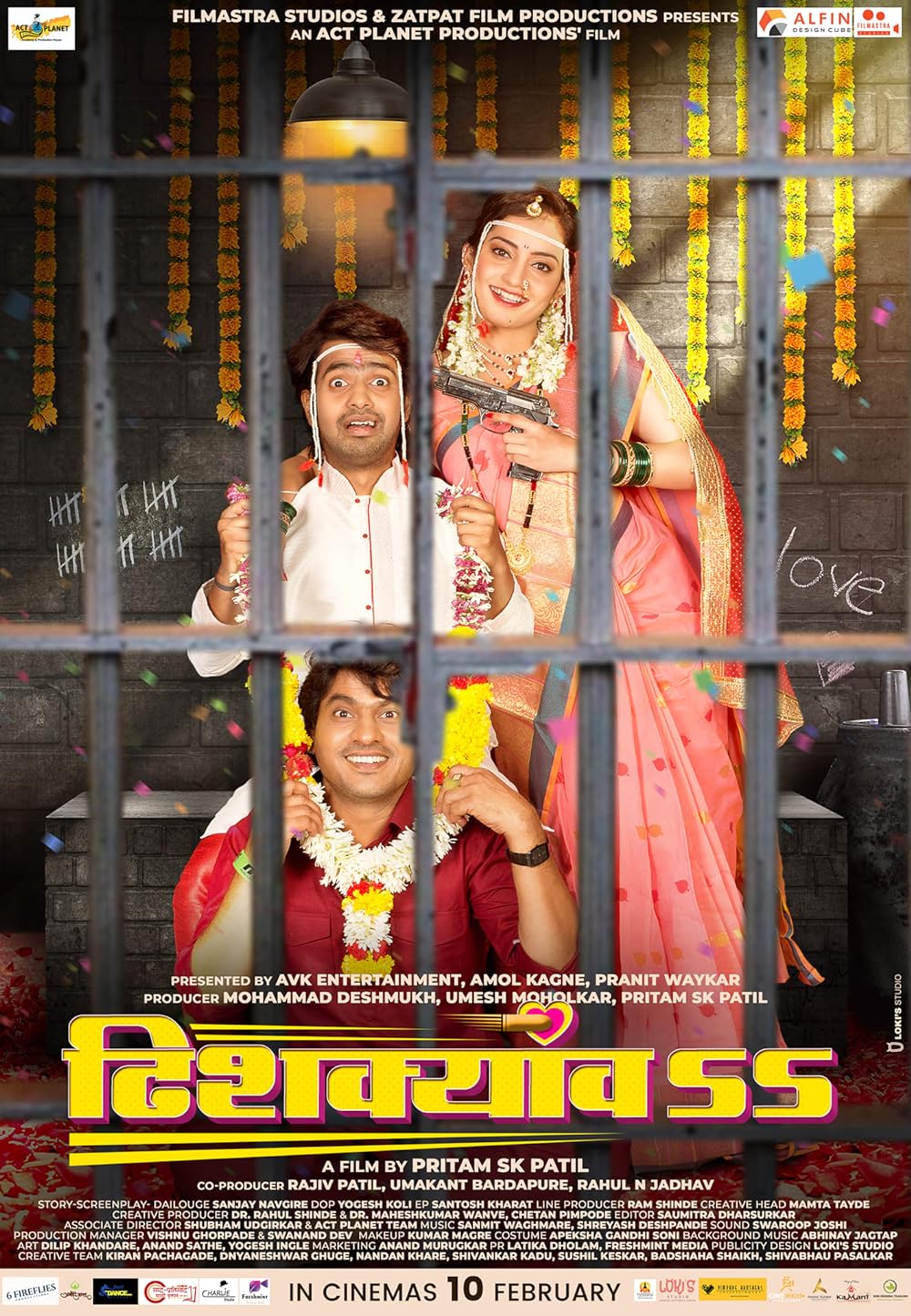 Download Dhishkyaoon (2023) Marathi Movie CAMRiP 720p [1GB]