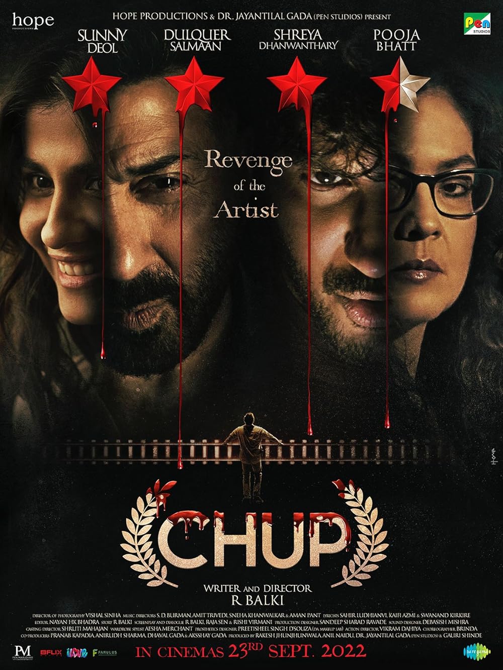 Download Chup (2022) Hindi Movie WEB-DL || 480p [400MB] || 720p [1GB] || 1080p [2.3GB]