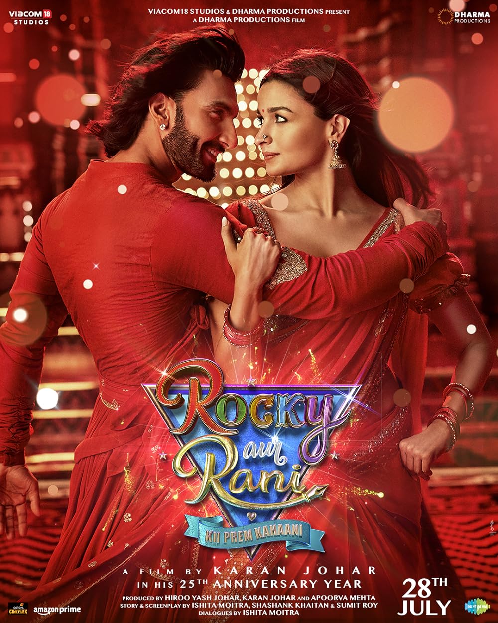 Download Rocky Aur Rani Kii Prem Kahaani (2023) Hindi Movie WEB-DL || 480p [550MB] || 720p [1.5GB] || 1080p [3.4GB]