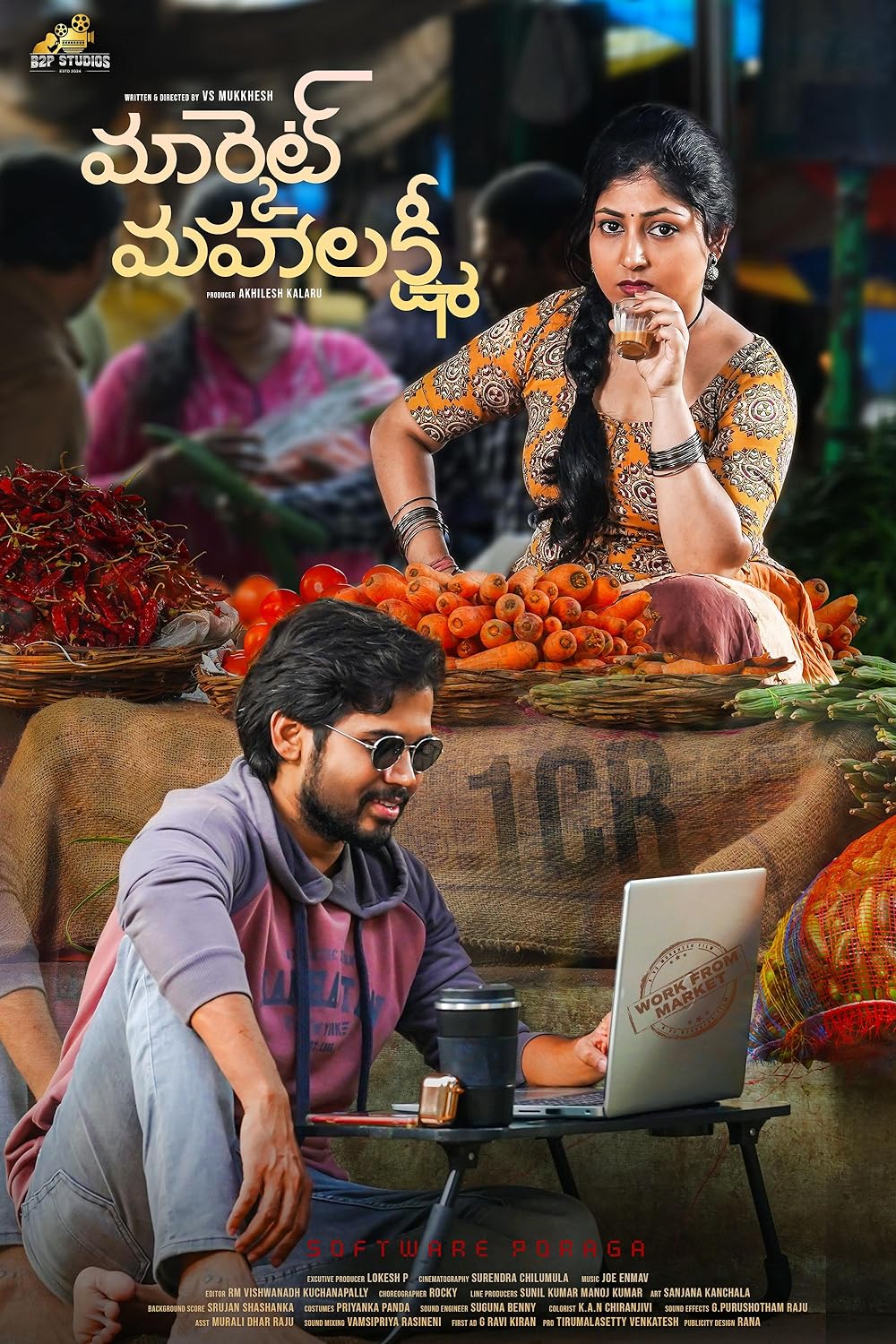 Download Market Mahalakshmi (2024) Telugu Movie CAMRiP || 1080p [2.8GB]