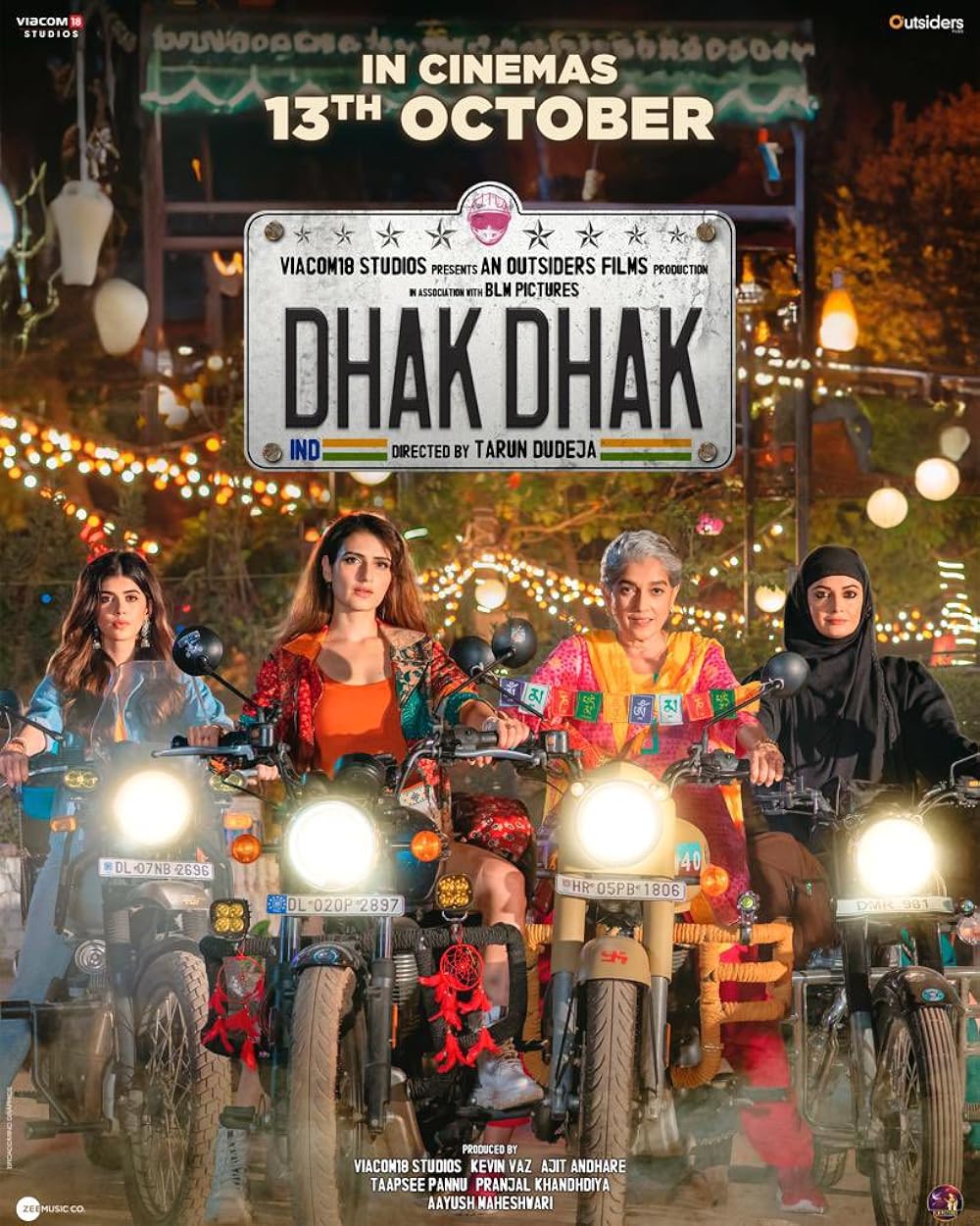 Download Dhak Dhak (2023) Hindi Movie WEB-DL || 480p [400MB] || 720p [1.1GB] || 1080p [2.6GB]
