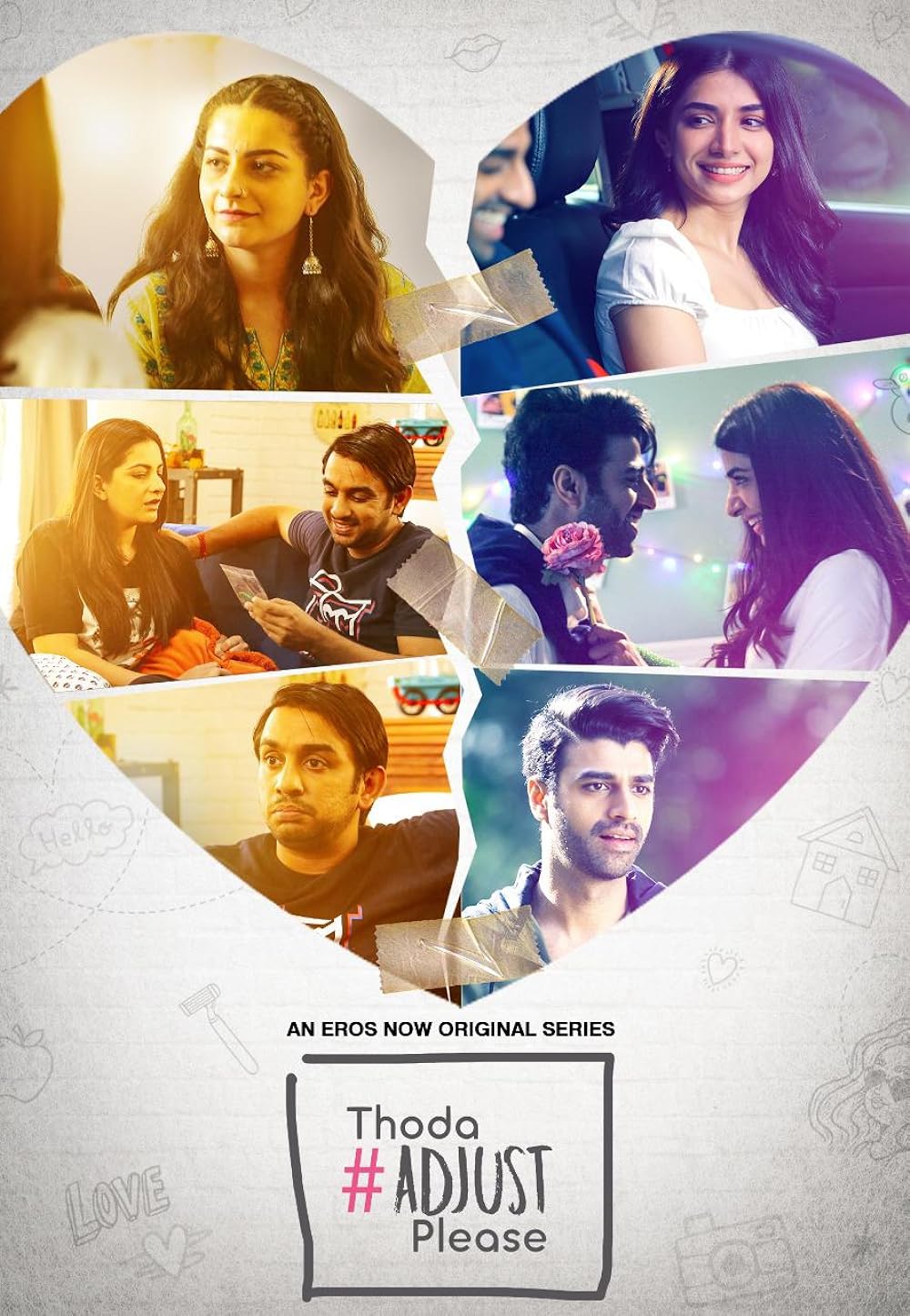 Download Thoda Adjust Please 2021 (Season 1) Hindi {ErosNow Series} WeB-DL || 480p [60MB]  || 720p [100MB]