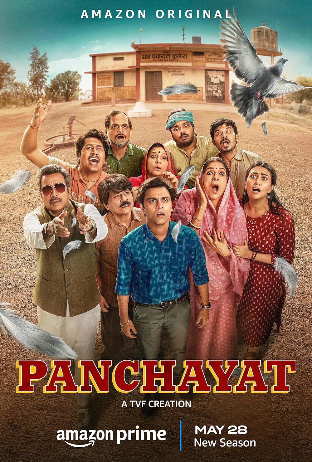 Download Panchayat (2022) (Season 2) Hindi {Amazon Prime Series} {4K HQ} WEB-DL || 480p [110MB]  || 720p [250MB]  || 1080p [2.5GB]