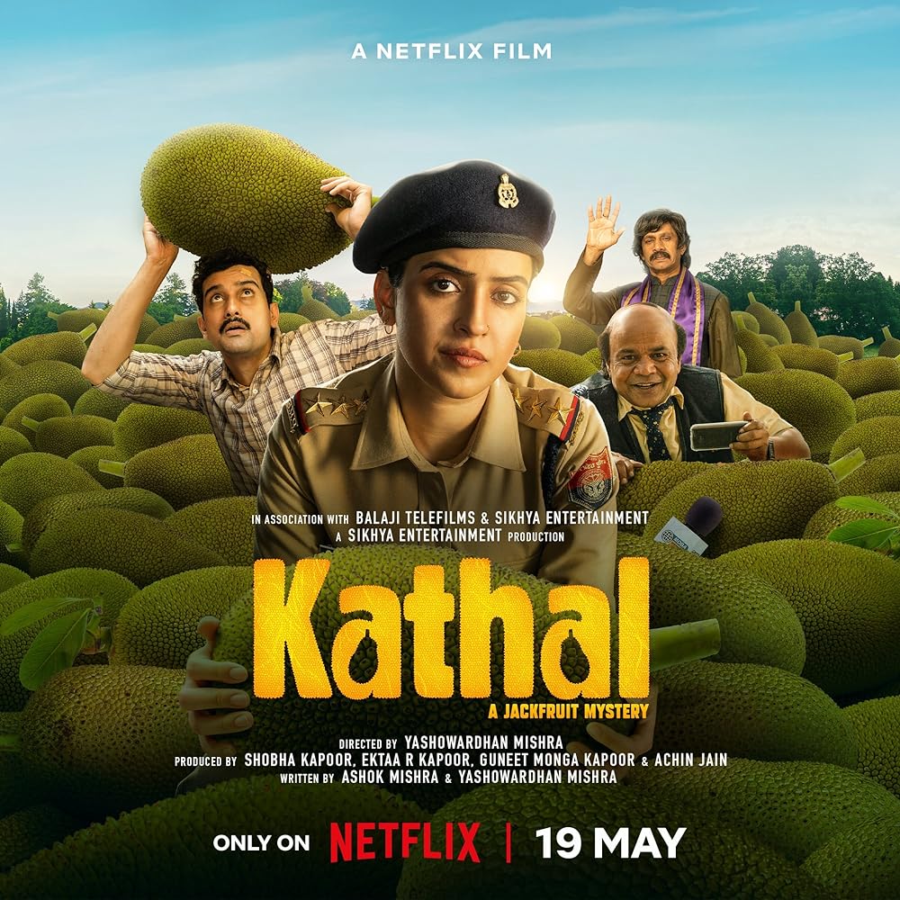 Download Kathal: A Jackfruit Mystery (2023) Hindi Movie WEB-DL || 480p [400MB] || 720p [900MB]  || 1080p [2.2GB]