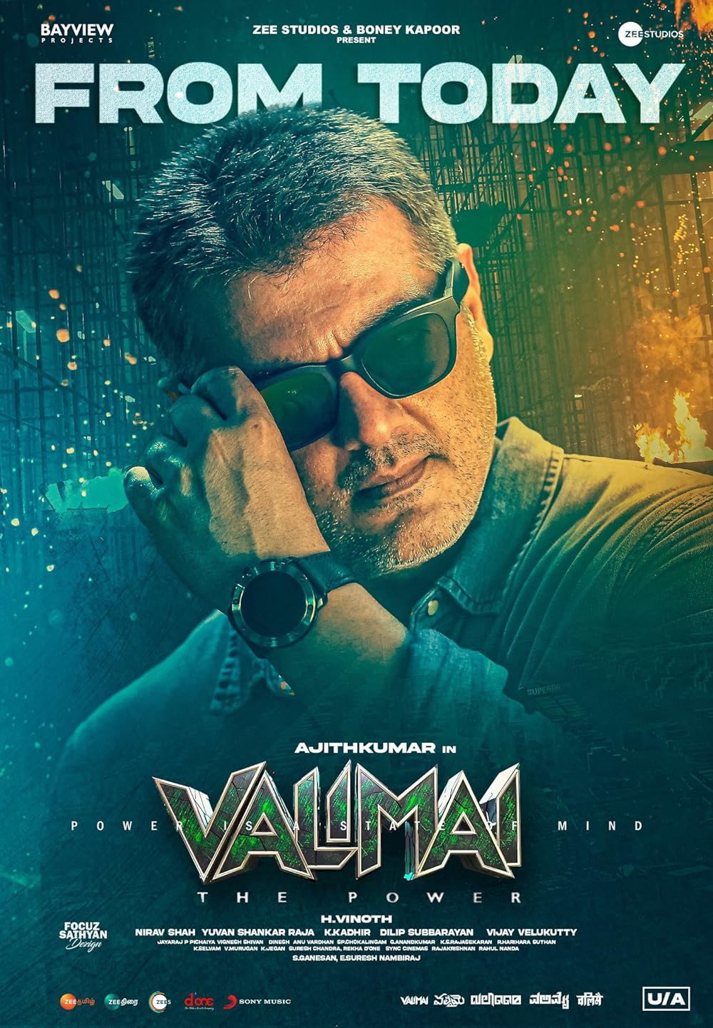 Download Valimai (2022) Dual Audio {Hindi-Telugu} Movie Web – DL || 480p [450MB] || 720p [1.2GB] || 1080p [3.2GB]