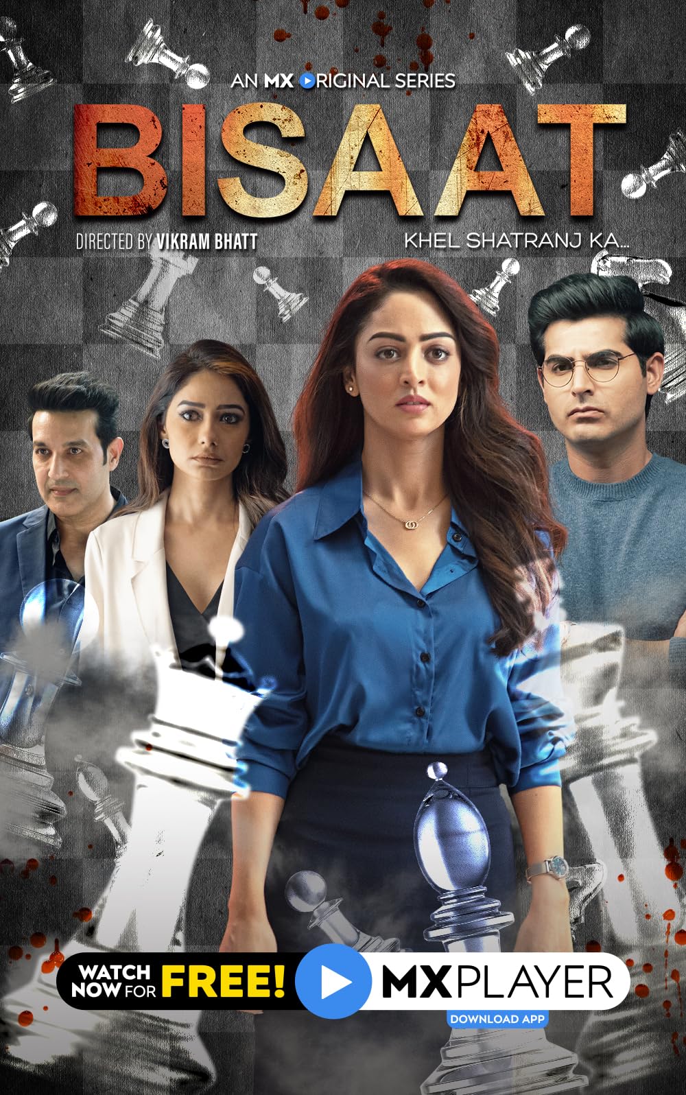 Download Bisaat 2021 (Season 1) Hindi {MX Player Series} WeB-DL || 480p [700MB]  || 720p [2GB]