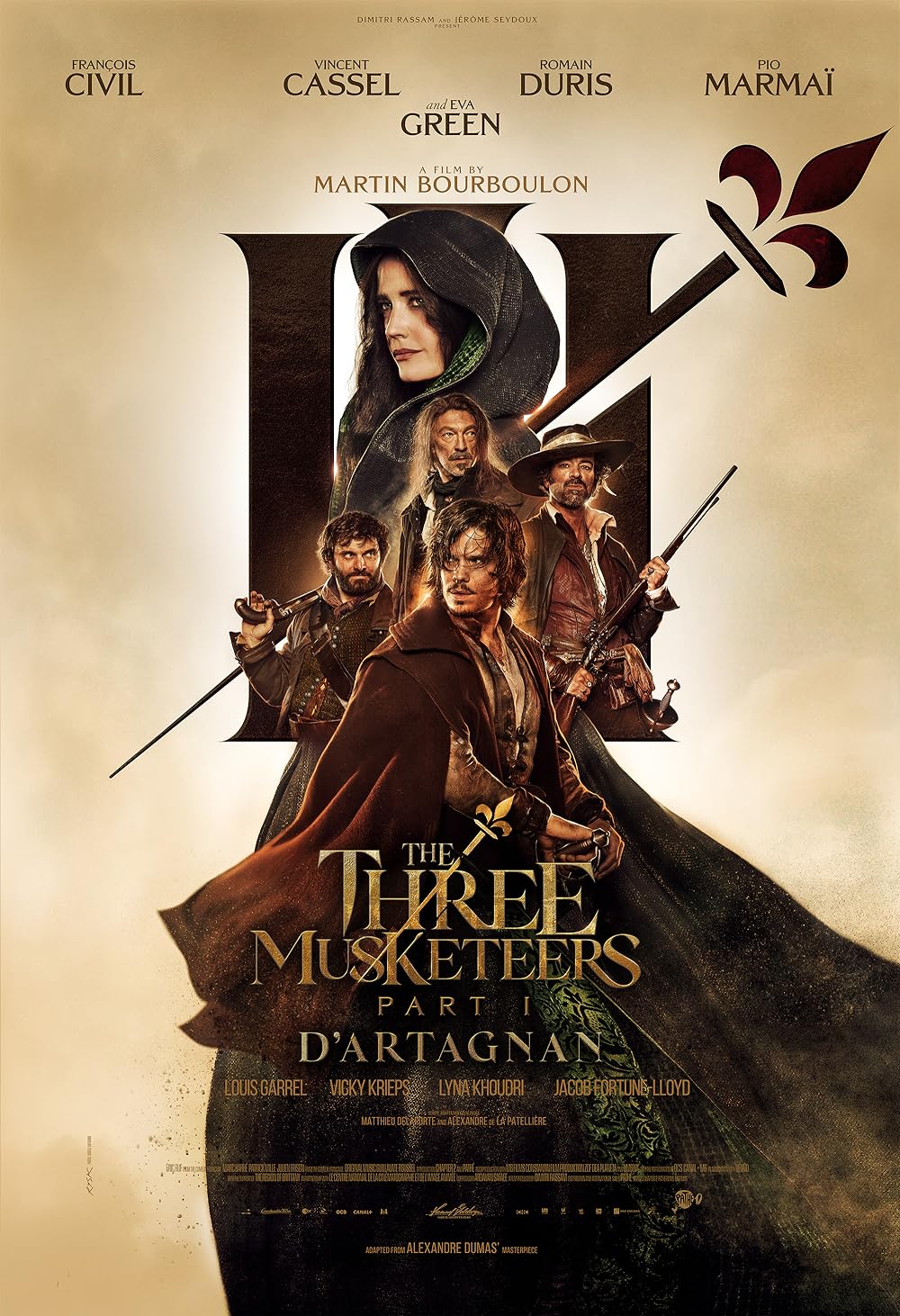 Download The Three Musketeers: D’Artagnan (2023) Dual Audio {Hindi(LQ Dub)-Tamil} CAMRiP || 480p [500MB] || 720p [1GB] || 1080p [2.1GB]