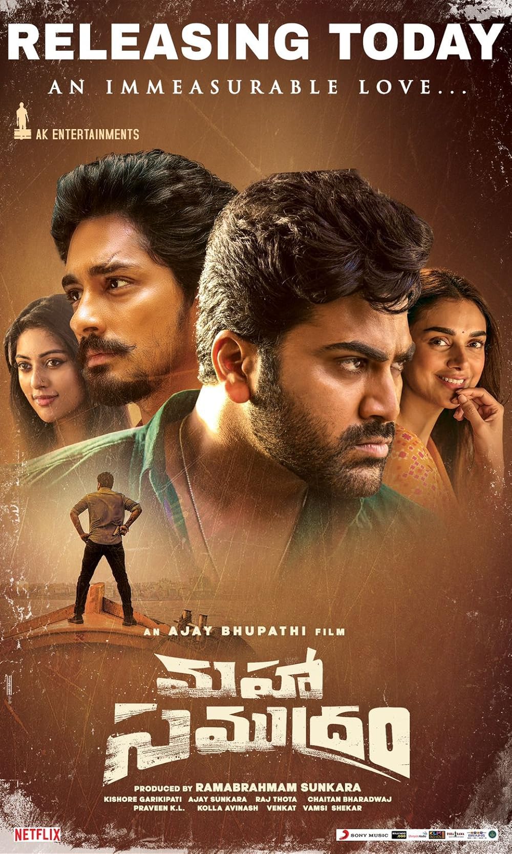 Download Maha Samudram (2021) [HQ Hindi DUB] {Hindi} Dubbed Movie Web-DL || 480p [550MB] || 720p [1.8GB] || 1080p [4GB]