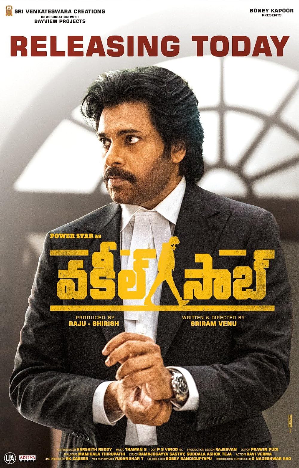 Download Vakeel Saab (2021) Telugu (English Subs) Movie WEB – DL || 480p [420MB] || 720p [1GB] || 1080p [2.7GB]