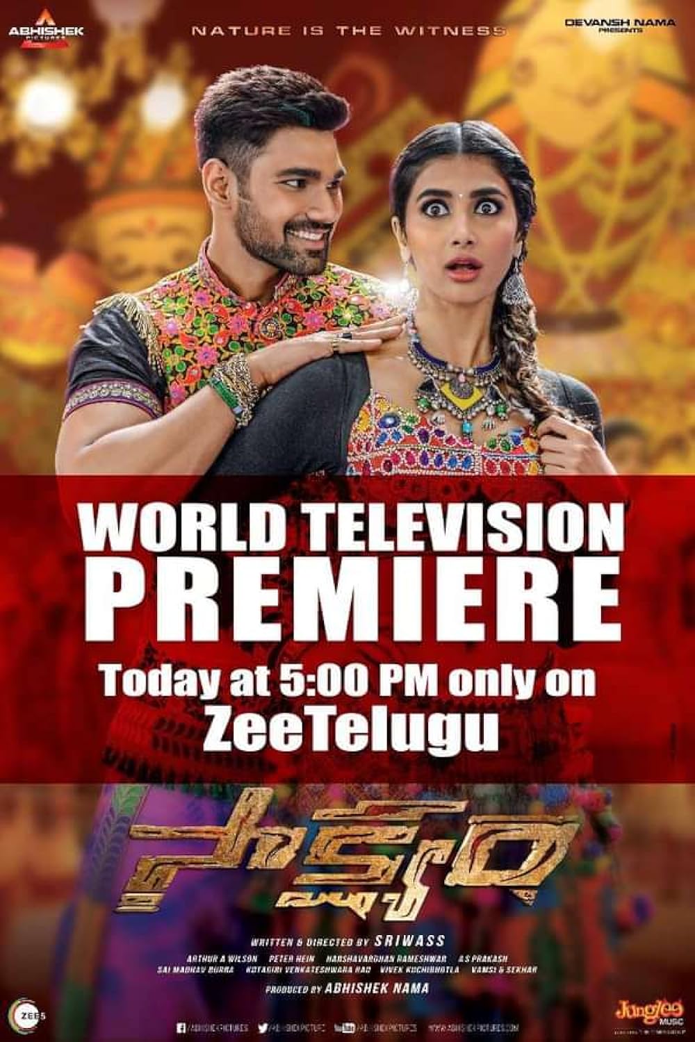 Download Saakshyam (2018) Hindi Movie WEB – DL || 480p [500MB] || 720p [800MB] || 1080p [3.2GB]