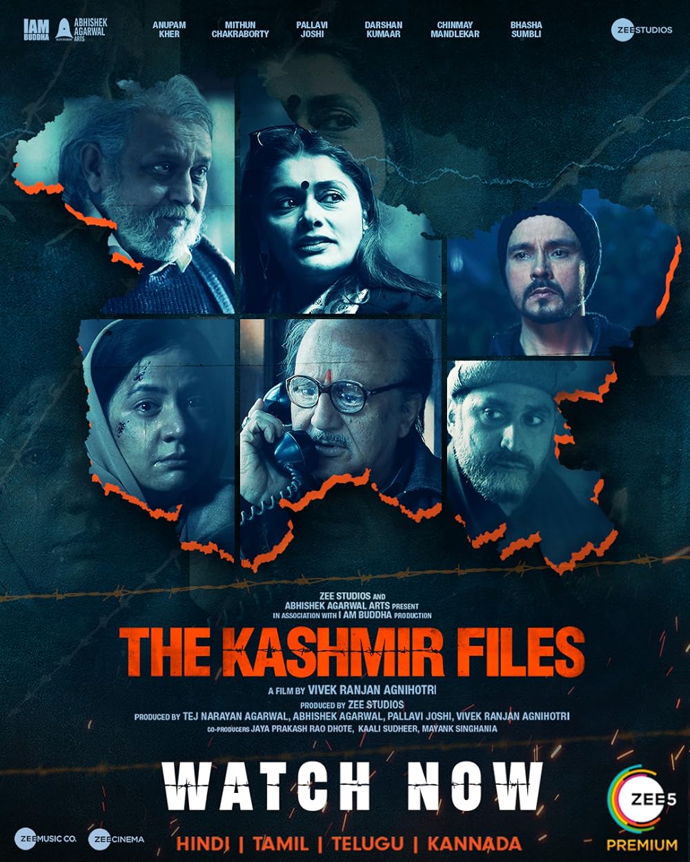 Download The Kashmir Files (2022) Hindi Movie WEB-DL || 480p [400MB] || 720p [1GB] || 1080p [1.5GB]