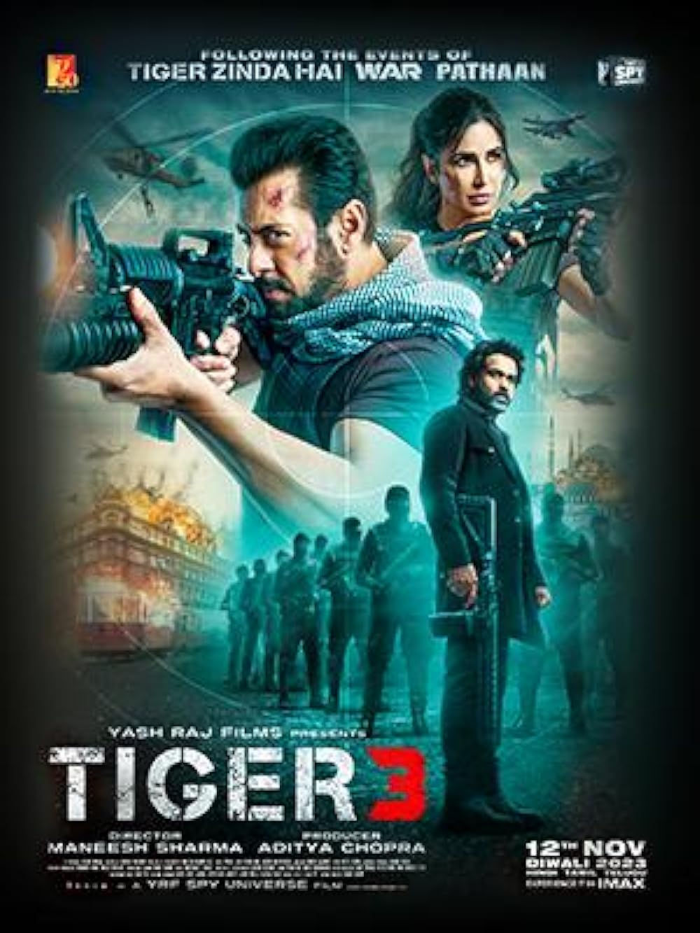 Download Tiger 3 (2023) Hindi Movie WEB-DL || 480p [500MB] || 720p [1.3GB] || 1080p [3.1GB]