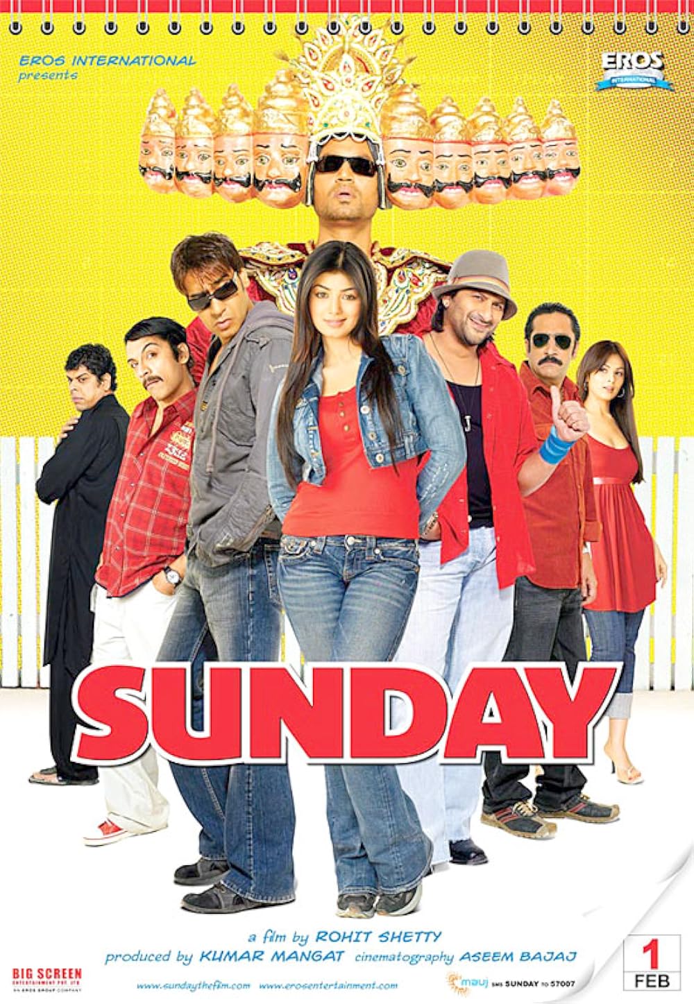 Download Sunday (2008) Hindi Movie Bluray || 720p [1GB] || 1080p [4GB]