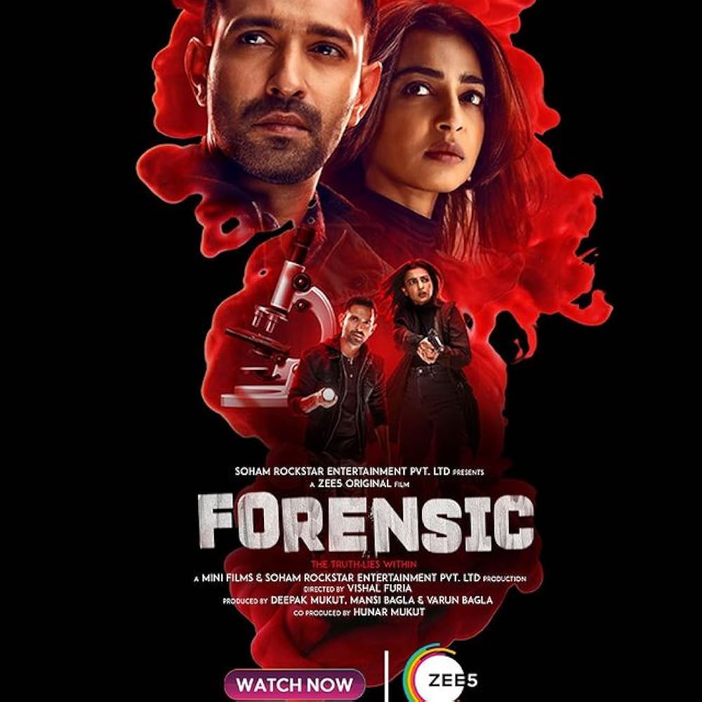 Download Forensic (2022) Hindi Zee5 Movie WEB – DL || 720p [1GB] || 1080p [2.2GB]