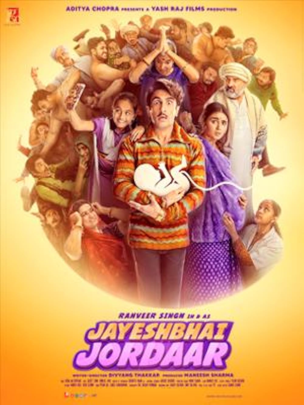 Download Jayeshbhai Jordaar (2022) Hindi Movie Web – DL || 480p [350MB] || 720p [950MB] || 1080p [2.3GB]