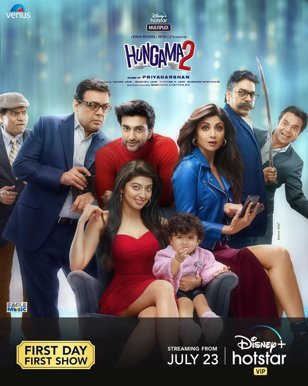 Download Hungama 2 (2021) Hindi Movie Web – DL || 480p [500MB] || 720p [1GB] || 1080p [3GB]