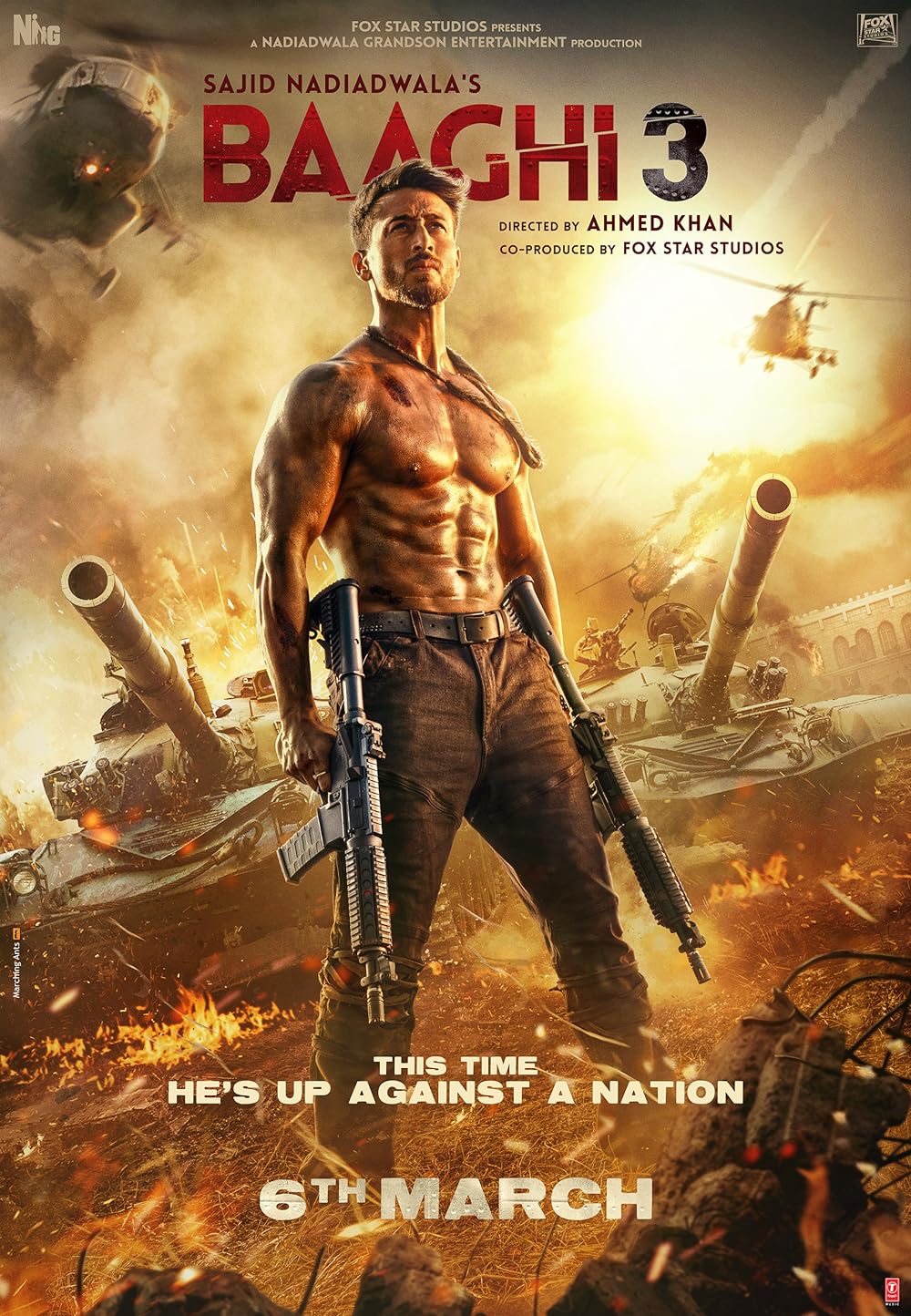 Download Baaghi 3 (2020) Hindi Movie Bluray 480p [450MB] || 720p [1.2GB] || 1080p [3.6GB]