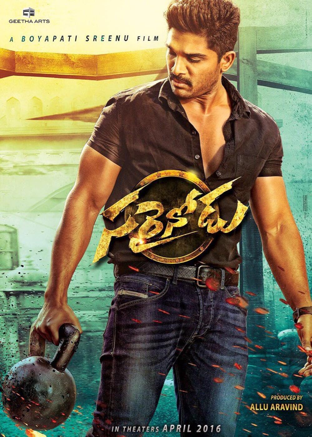 Download Sarrainodu (2016) Dual Audio (Hindi-Telugu) Movie WEB-DL || 480p [500MB] || 720p [1.3GB]