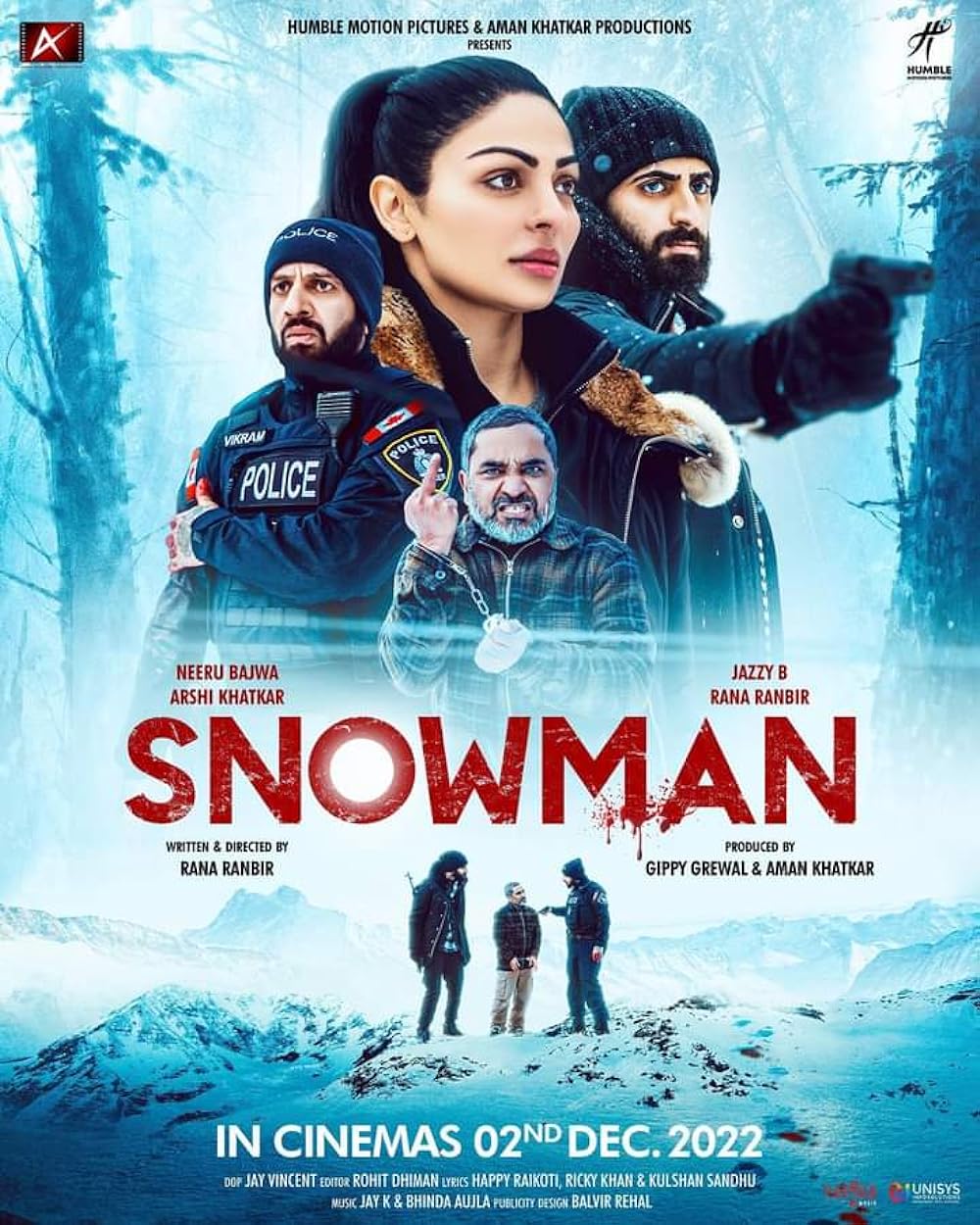 Download Snowman (2022) Hindi-Punjabi Movie CAMRip 720p [1GB]