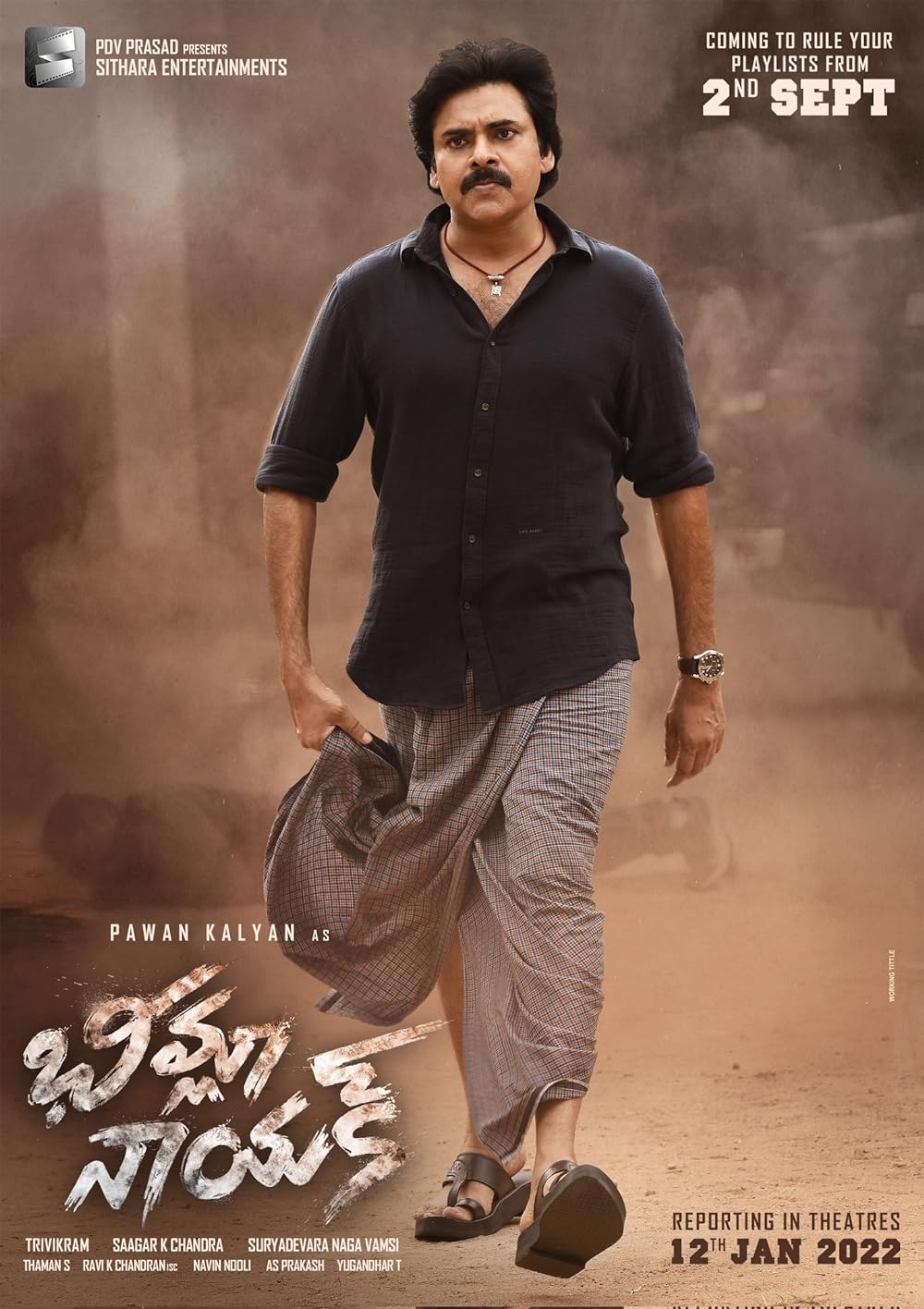 Download Bheemla Nayak (2022) {Hindi-Telugu} Movie WEB-DL || 480p [550MB] || 720p [1.2GB] || 1080p [2.2GB]