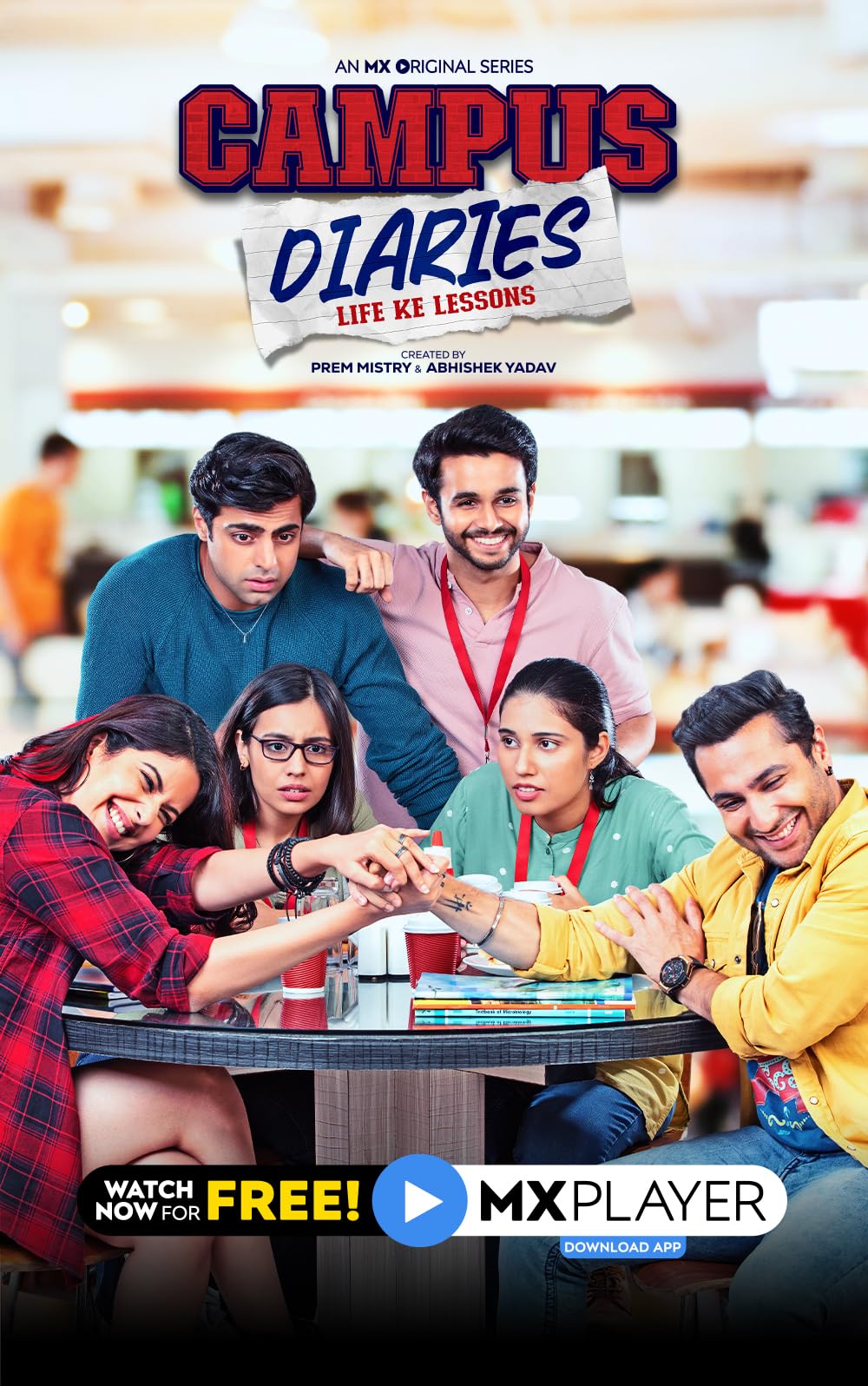 Download Campus Diaries 2022 (Season 1) Hindi {MX Player Series} WeB-DL || 480p [150MB] || 720p [350MB] || 1080p [850MB]